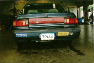 The bumper stickers say it all... 